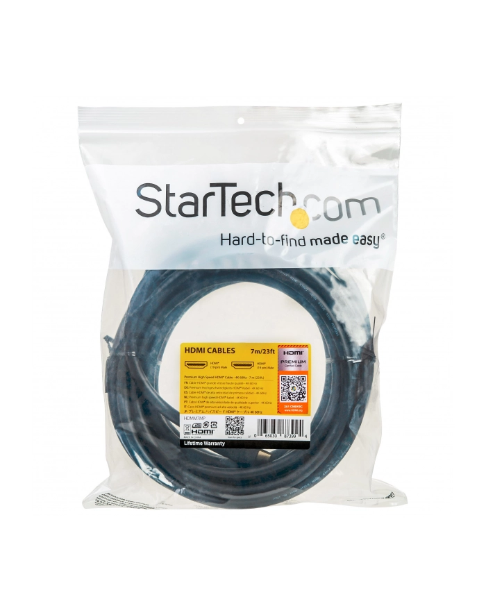 Startech HDMI 7m Czarny (HDMM7MP) główny