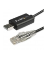 6 ft. / 1.8 m Cisco USB Console Cable - USB to RJ45 - 460Kbps - serial cable - 1.8 m - black (ICUSBROLLOVR) - nr 4