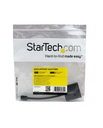 Startech Adapter Mini DisplayPort - DVI (MDP2DVI3) nr 1