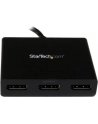 Startech Adapter AV miniDisplayPort na 3x DisplayPort Czarny (MSTMDP123DP) - nr 26
