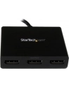 Startech Adapter AV miniDisplayPort na 3x DisplayPort Czarny (MSTMDP123DP) - nr 30