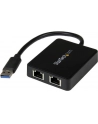 Startech Adapter USB USB na 2x RJ-45 (USB32000SPT) - nr 24