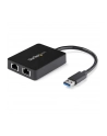 Startech Adapter USB USB na 2x RJ-45 (USB32000SPT) - nr 32