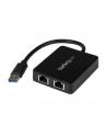Startech Adapter USB USB na 2x RJ-45 (USB32000SPT) - nr 7