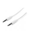 Startech Kabel  3.5mm Mini-Jack Biały (MU2MMMSWH) - nr 1