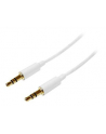 Startech Kabel  3.5mm Mini-Jack Biały (MU2MMMSWH) - nr 2