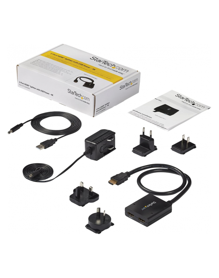 Startech Kabel 4K HDMI 2-PORT VIDEO (ST122HD4KU) główny