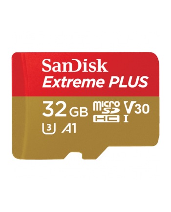 Sandisk microSDHC Extreme Plus 32GB UHS-I U3 (SDSQXBG-032G-GN6MA)