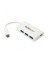 Startech Hub USB-C-3xUSB 3.0 Biały (HB30C3A1CFBW) - nr 22