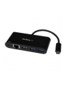 Startech Hub USB-C-3x USB + RJ45 (HB30C3AGEPD) - nr 1