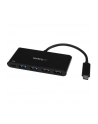 Startech Hub USB-C-4xUSB 3.0 Czarny (HB30C4AFPD) - nr 12