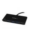 Startech Hub USB-C-4xUSB 3.0 Czarny (HB30C4AFPD) - nr 15