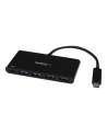 Startech Hub USB-C-4xUSB 3.0 Czarny (HB30C4AFPD) - nr 20