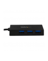 Startech Hub USB-C-4xUSB 3.0 Czarny (HB30C4AFS) - nr 18