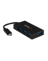 Startech Hub USB-C-4xUSB 3.0 Czarny (HB30C4AFS) - nr 22