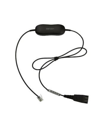 Jabra INTELIGENTNY KABEL SMART CORD, QD NA RJ10, PROSTY, DŁUGOŚĆ 0,8M, Z 8-POZYCYJNYM KONF (88007-99)