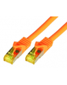 M-Cab Patchcord S-FTP Cat.7  PIMF LSZH 0.5m Pomarańczowy (3701) - nr 3