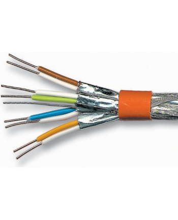 M-Cab Patchcord CAT7 S-FTP PIMF 3m żółty (3704)