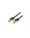 M-Cab Patchcord S-FTP Cat.7  PIMF LSZH 0.25m Czarny (3712) - nr 4