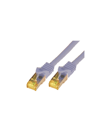 M-Cab Patchcord Cat.7 S-FTP PIMF LSZH 0.25m Szary (3726)