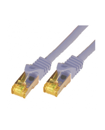 M-Cab Patchcord Cat.7 S-FTP PIMF LSZH 0.25m Szary (3726)