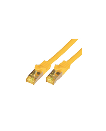 M-Cab Patchcord S-FTP PIMF LSZH 0.5m Żółty (3731)