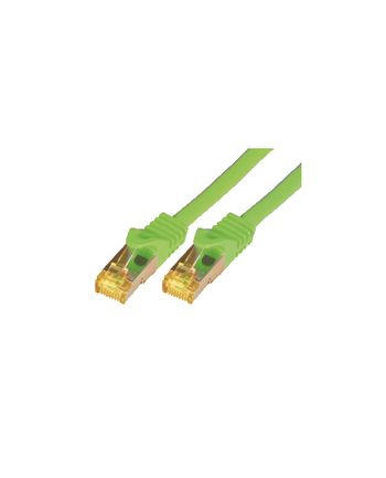 M-Cab Patchcord S-FTP PIMF LSZH 0.5m Zielony (3733)