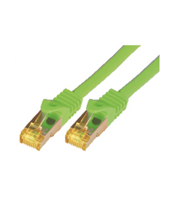 M-Cab Patchcord S-FTP PIMF LSZH 0.5m Zielony (3733)