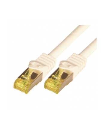 M-Cab Patchcord S-FTP PIMF LSZH 0.5m Biały (3735)