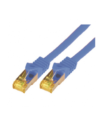 M-Cab Patchcord Cat.7 S-FTP PIMF LSZH 10m Niebieski (3742)