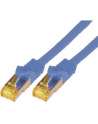 M-Cab Patchcord Cat.7 S-FTP PIMF LSZH 10m Niebieski (3742) - nr 6