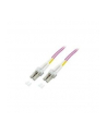 M-Cab Patchcord światłowodowy Duplex LC-LC 50/125µ OM4 LSZH 5m Fioletowy (7003405) - nr 3