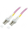 M-Cab Patchcord światłowodowy Duplex LC-LC 50/125µ OM4 LSZH 5m Fioletowy (7003405) - nr 4