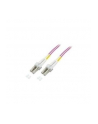 M-Cab Patchcord światłowodowy Duplex LC-LC 50/125µ OM4 LSZH 7.5m Fioletowy (7003407) - nr 2