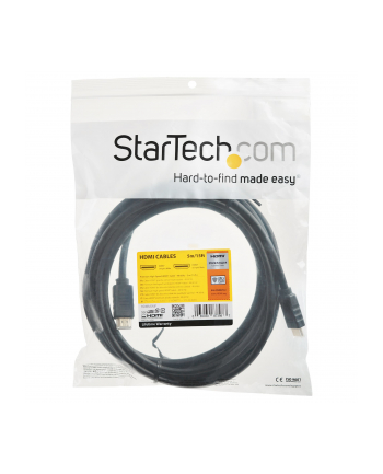 Startech HDMI 5m Czarny (HDMM5MP)