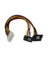 Startech Adapter Molex - 2x SATA wtyk kątowy (PYO2LP4LSATR) - nr 1