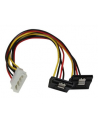 Startech Adapter Molex - 2x SATA wtyk kątowy (PYO2LP4LSATR) - nr 2