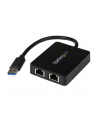 Startech Adapter USB USB na 2x RJ-45 (USB32000SPT) - nr 12