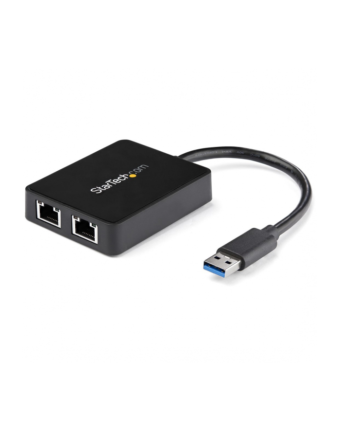 Startech Adapter USB USB na 2x RJ-45 (USB32000SPT) główny