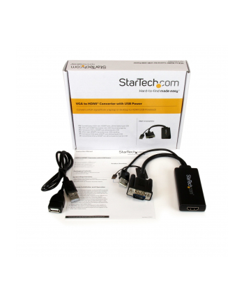 Startech Adapter AV D-Sub > HDMI (VGA2HDU)