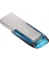 Sandisk Ultra Flair 128Gb Niebieski - nr 1