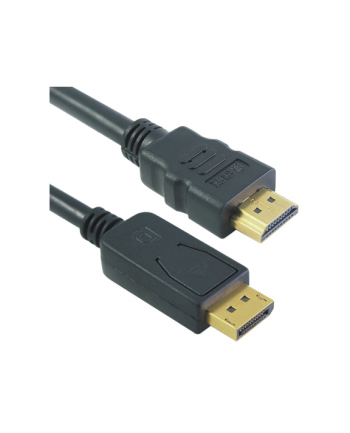 M-Cab Kabel Displayport na HDMI (M/M) czarny 2m (7003466)