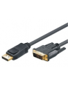 M-Cab Kabel Displayport Na Dvi (M/M) Czarny 2M (7003470) - nr 1