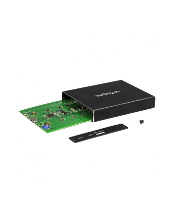 Startech HDD DRIVE ENCLOSURE DUAL-SLOT (SM22BU31C3R) nr 2