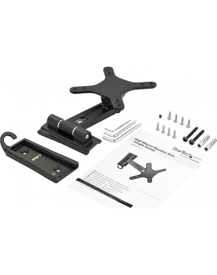Startech.Com Wall Mount Monitor Arm Single Swivel -For Up To 27In Monitor główny