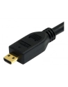 Startech Kabel Hdmi- Hdmi Micro 1M Czarny Ethernet - nr 3