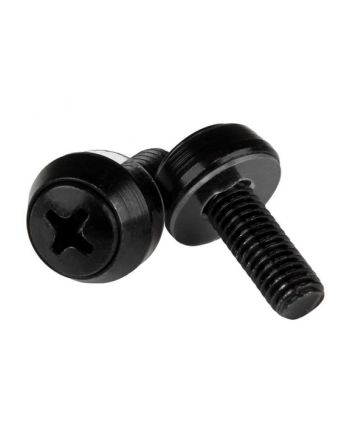 Startech Śruby montażowe M6 x 12mm 100 szt. (CABSCRWSM62B) nr 1