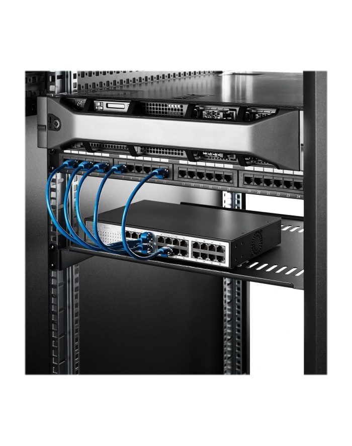 Startech półka 1U Czarna (CABSHELF116V) główny