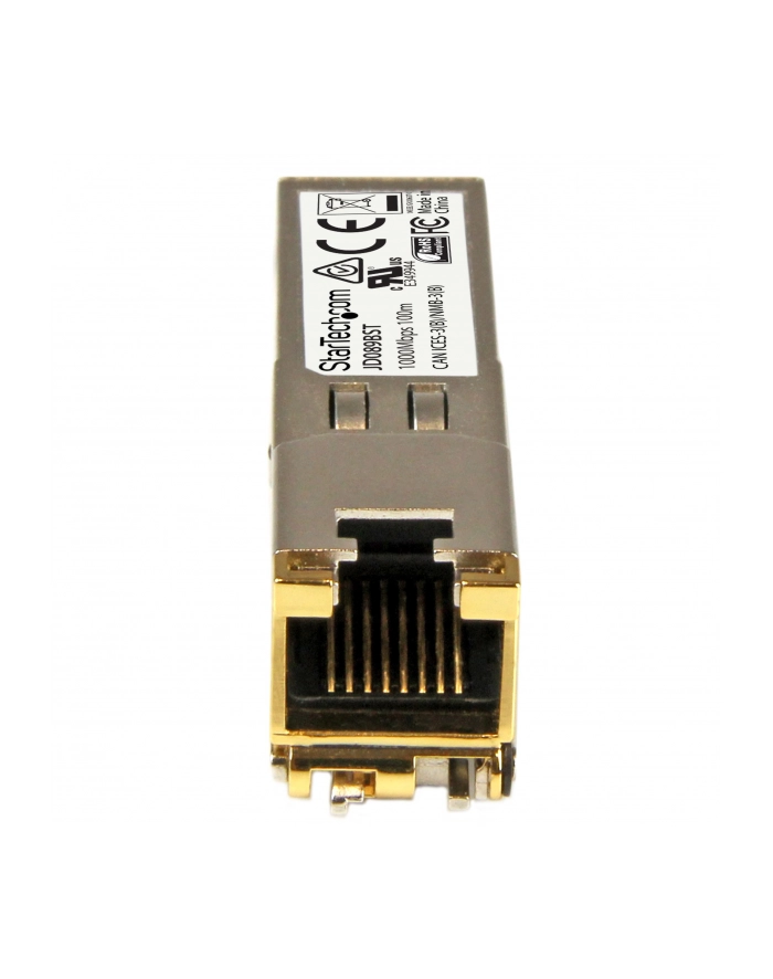 Startech.COM  GIGABIT RJ45 COPPER SFP TRANSCEIVER MODULE - HP JD089B COMPATIBLE - 100M (JD089BST) główny