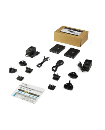 Startech.COM  HDMI OVER CAT6 EXTENDER KIT - 4K 60HZ - HDR - 165 FT / 50M - VIDEO/AUDIO EXTENDER - HDMI (ST121HD20V) nr 1